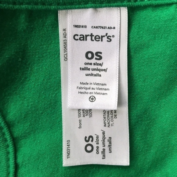4 for $25 carters my first st Patrick’s day bib - Picture 4 of 5